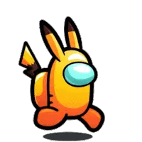 Among Us Pikachu