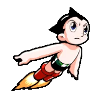 Astro Boy Flying