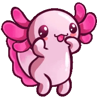 Cute Axolotl Dance
