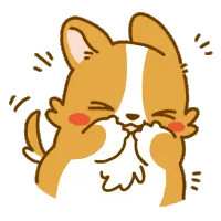 Cute Corgi Laughing