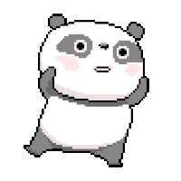 Cute Panda Pixel