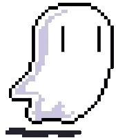 Cute Pixel Ghost
