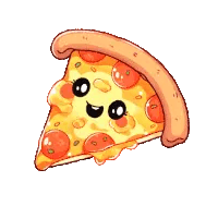 Cute Slice of Pizza