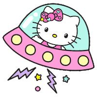 Hello Kitty UFO