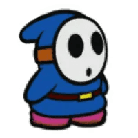 Mario Blue Shy Guy