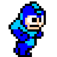 Mega Man Pixel Run