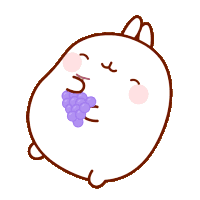 Molang Eats Grapes
