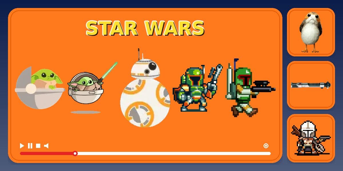 Star Wars collection cover - custom-progressbar.com - custom-progressbar.com