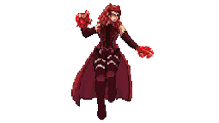 Marvel Scarlet Witch Wanda Pixel
