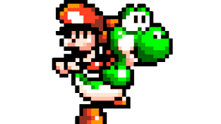 Mario and Yoshi Pixel