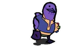 Thanos Walking Duck Meme