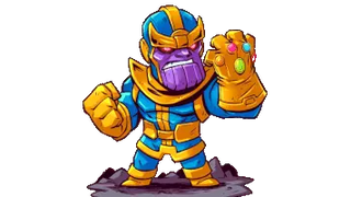Marvel Thanos with Infinity Gauntlet Snap