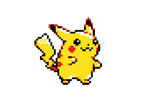 Pokémon Pikachu Lightnings Pixel