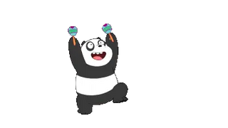 We Bare Bears Panda Dancing