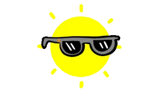 Sun in Sunglasses