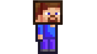 Minecraft Pixel Steve Walking