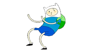 Adventure Time Finn Dancing