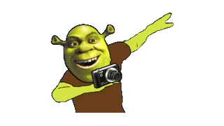 Shrek Dabbing Meme
