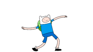 Adventure Time Finn Chilling
