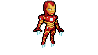 Marvel Pixel Iron Man