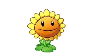 Plants vs. Zombies Sunflower Generating Sun