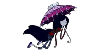 Adventure Time Marceline Abadeer with Umbrella