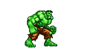 Marvel Incredible Hulk Punch Pixel