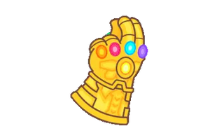 Marvel Thanos Infinity Gauntlet Snap