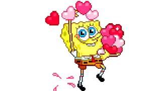 SpongeBob SquarePants Valentine's Day Hearts