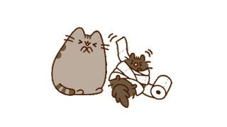 Pusheen and Pip got Caught Comedy