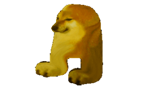Amogus Ironic Doge Meme