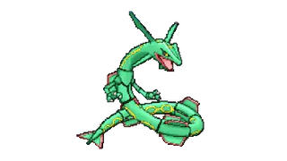 Pokémon Rayquaza Pixel