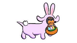 Easter Bunny Dachshund