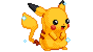 Pokémon Shiny Pikachu Pixel