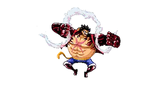 One Piece Monkey D. Luffy Gear Fourth