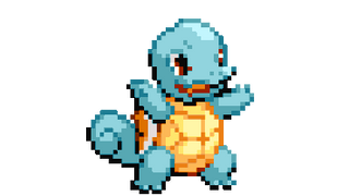 Pokémon Squirtle Pixel