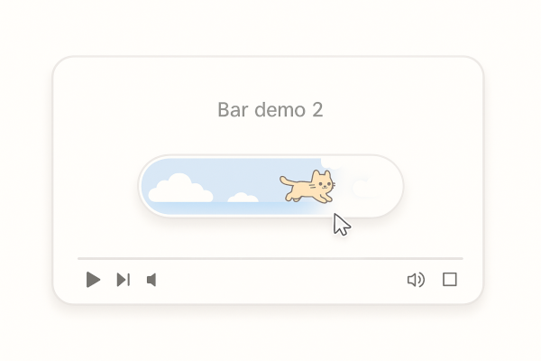 Progress bar demo 1 - 1 - custom-progressbar.com