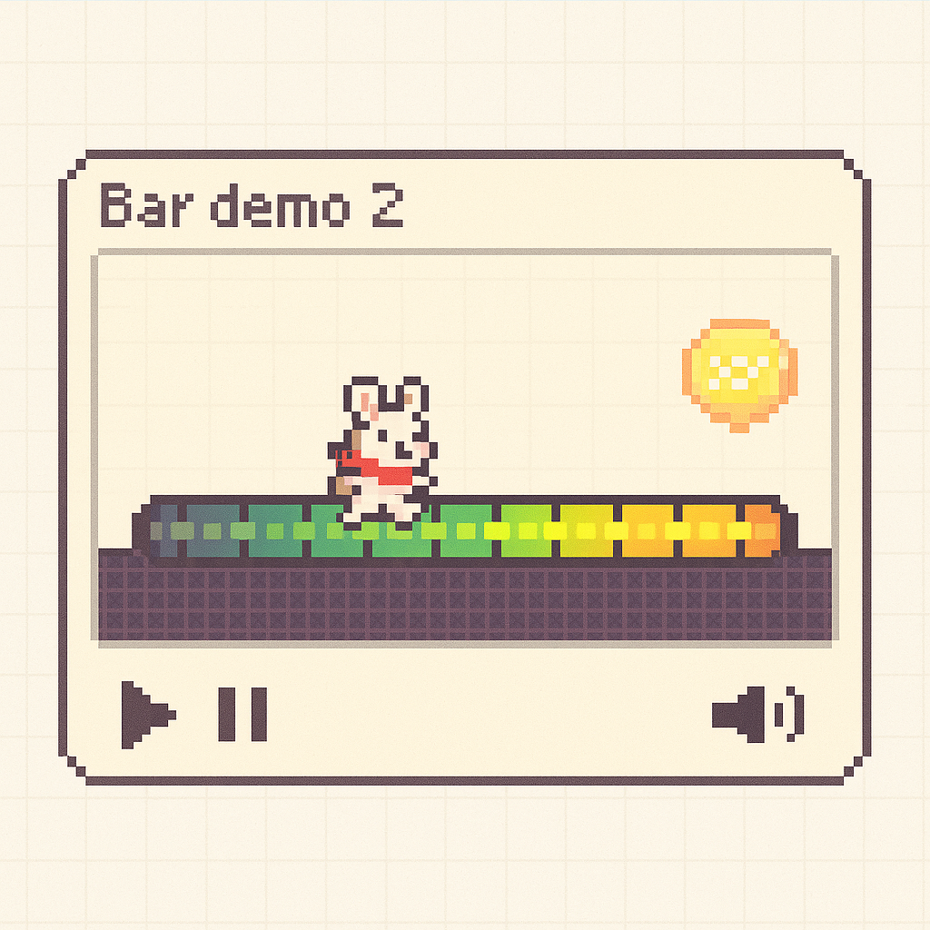 Progress bar demo 5 - 5 - custom-progressbar.com