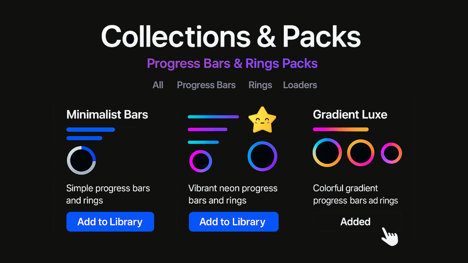 Collections & Packs - 3 - custom-progressbar.com
